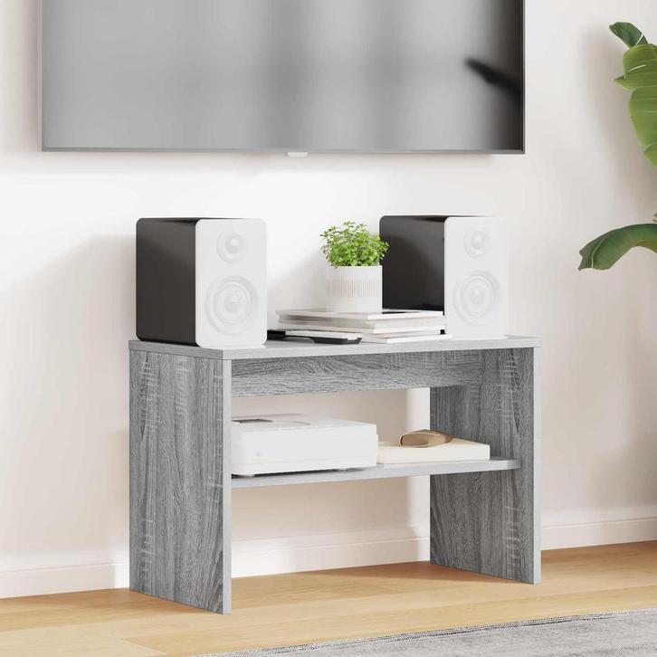 vidaXL TV Kast Grijs Sonoma 60 x 30 x 40 cm Bewerkt hout, Huis en Inrichting, Kasten |Televisiemeubels, Nieuw, Verzenden