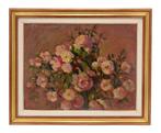 Italiaanse school (XX) - Antique Roses, Firmato in Basso con