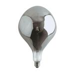 LED Organic Globe lamp XXL 6W E27 Smoked Titanium Dimbaar, Huis en Inrichting, Verzenden, Nieuw, E27 (groot)