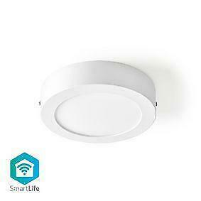 AANBIEDING Wi-Fi Smart Plafondlamp Rond ø17 cm Warm tot Koel, Huis en Inrichting, Lampen | Plafondlampen, Nieuw, Metaal, Verzenden