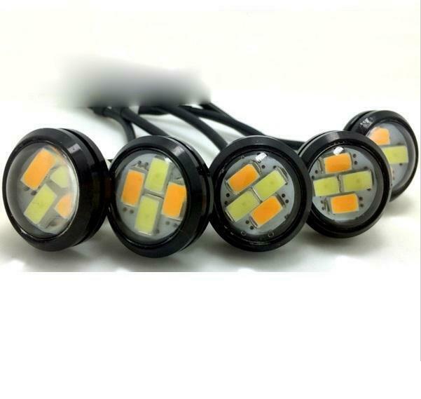 23MM LED - DUO COLOR - Eagle Eye - amber / wit -, Auto-onderdelen, Verlichting, Verzenden