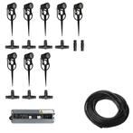 8x LED grond spot - 12V - 3 watt - complete set, Télécoms, Émetteurs & Récepteurs, Verzenden