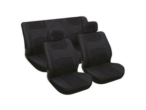 Stoelhoesset 6-Delig Zwart, Auto-onderdelen, Interieur en Bekleding, Ophalen of Verzenden