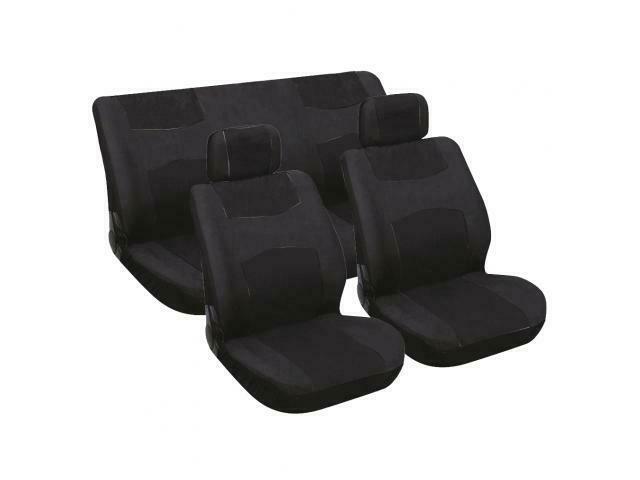 Stoelhoesset 6-Delig Zwart, Autos : Pièces & Accessoires, Habitacle & Garnissage, Enlèvement ou Envoi
