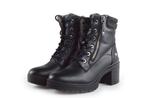 Mustang Veterboots in maat 38 Zwart | 5% extra korting, Verzenden, Zwart, Overige typen, Zo goed als nieuw