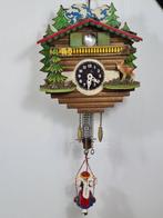 Koekoeksklok -   geschilderd hout - 1950-1960, Antiquités & Art, Antiquités | Horloges