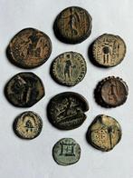 Griekenland (oud), Romeinse Rijk. Lot of 10 Æ coins