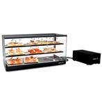 Tapasvitrine | LOGIC | Zwart | +2°C/+6°C | Statisch | 3, Zakelijke goederen, Verzenden, Nieuw in verpakking