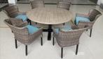 MaxxGarden Diningset tuinset rattan 6pers (Tuinmeubelen), Tuin en Terras, Tuinsets en Loungesets, Ophalen of Verzenden, Nieuw