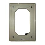 Kunststof dolly grijs 610x410x170 mm zwenkwielen Euronorm, Articles professionnels, Ophalen of Verzenden