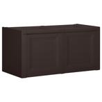 vidaXL Kussenbox 85 L 86x40x42 cm bruin, Verzenden, Nieuw