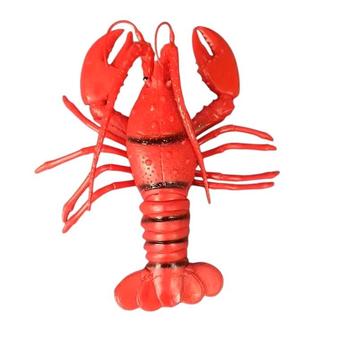 Kreeft decoratie 21 * 24 cm maritiem kunststof beschikbaar voor biedingen