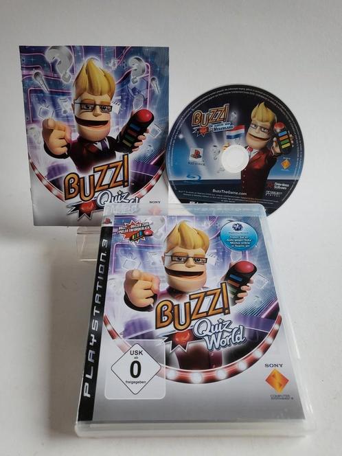 Buzz! Quiz World Playstation 3, Consoles de jeu & Jeux vidéo, Jeux | Sony PlayStation 3, Enlèvement ou Envoi