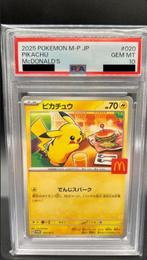 Pokémon - 1 Graded card - Burger Pikachu #020 Limited, Hobby en Vrije tijd, Nieuw