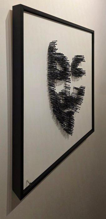 Tijs Dragtsma (1992) - Guy Fawkes in Black Steel, Antiquités & Art, Art | Objets design