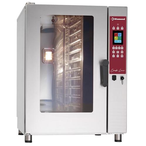 TOUCH SCREEN elektrische oven stoom-convectie, 10x GN 1/1 -, Articles professionnels, Horeca | Équipement de cuisine, Envoi