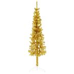 vidaXL Kunstkerstboom half met standaard smal 120 cm, Verzenden, Nieuw