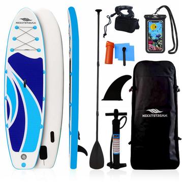 NexxtStream SUP Board Stand Up Paddle Blauw -Lente SALE 2024