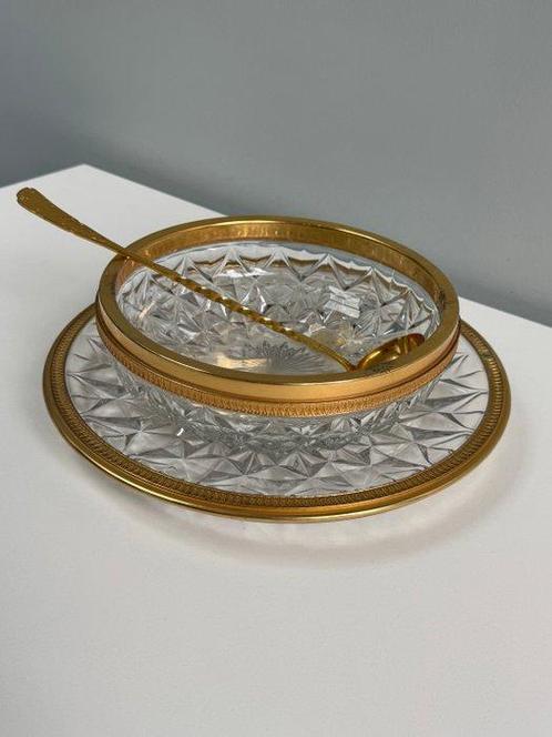 Val Saint Lambert - Plateau (2) - Cristal, Antiek en Kunst, Antiek | Glaswerk en Kristal