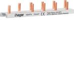 Hager VISION-aansluitrail - KB4FN, Doe-het-zelf en Bouw, Verzenden, Nieuw