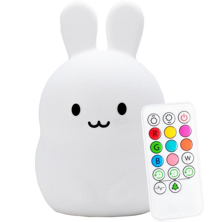 2dekans | Sleepy Friends Nachtlampje Kinderen Konijn – LED –, Kinderen en Baby's, Kinderkamer | Inrichting en Decoratie, Ophalen of Verzenden