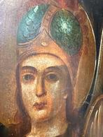 Icoon - Aartsengel Michaël - Hout