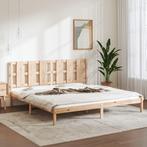 vidaXL Bedframe zonder matras massief grenenhout 200x200 cm, Verzenden, Nieuw