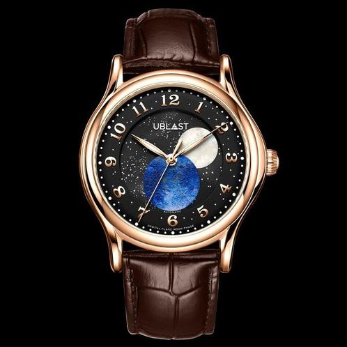 Ublast - Orbital Plane - Automatic Moon Phase -, Bijoux, Sacs & Beauté, Montres | Hommes