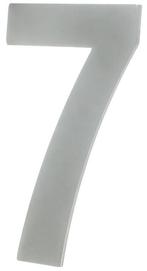 Huisnummer 7 130 mm rvs, Nieuw, Overige materialen, Klink of Kruk