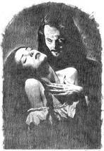 By Maren - Pencil portrait (no copy) of Dracula (Gary, Nieuw
