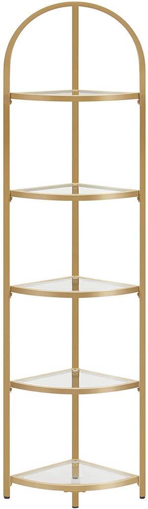 Rek – Minimalistisch – Modern – Goudkleurig, Huis en Inrichting, Kasten | Boekenkasten, Nieuw, Ophalen of Verzenden