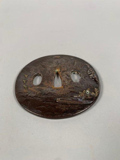 Acier, Argent, Cuivre, Fer (fonte), Fer (forgé), Or - Japon, Antiek en Kunst, Antiek | Overige Antiek