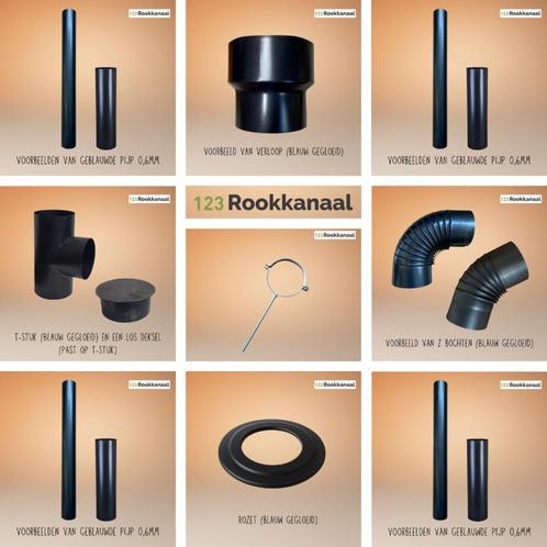 Geblauwde pijp 0,6mm lage prijs, Huis en Inrichting, Kachels, Verzenden