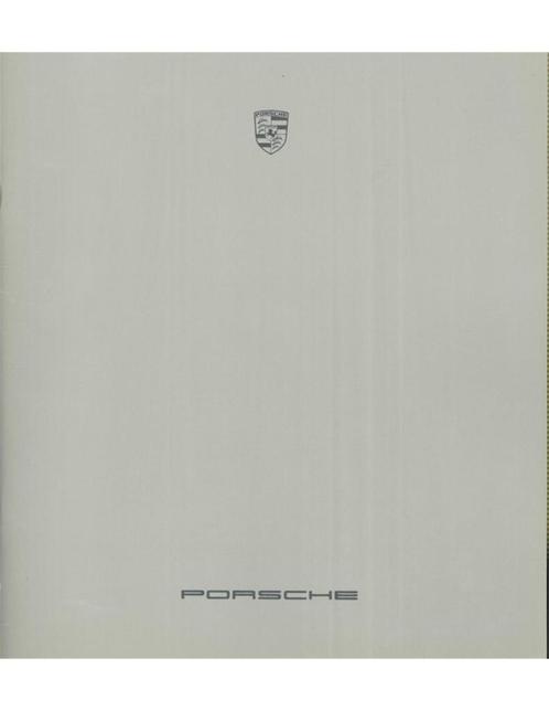 1986 PORSCHE PROGRAMMA BROCHURE DUITS, Boeken, Auto's | Folders en Tijdschriften