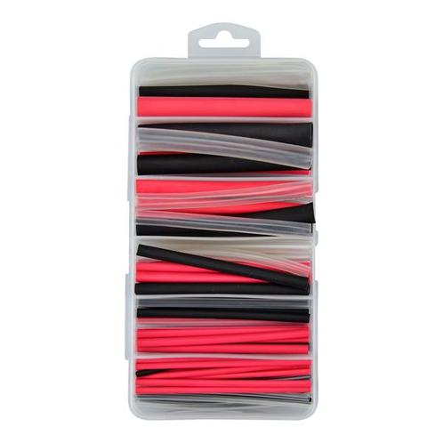Assortimentsdoos Krimpkousen 3:1 Ratio | 3-Kleuren | 87 Stuk, Auto-onderdelen, Elektronica en Kabels, Ophalen of Verzenden