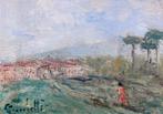 Gaetano Bocchetti (1888-1990) - Paesaggio di Campagna, Antiek en Kunst, Kunst | Schilderijen | Klassiek