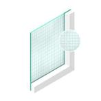 Spoedglas Draadglas Engels 6 mm, Doe-het-zelf en Bouw, Glas en Ramen, Verzenden, Nieuw