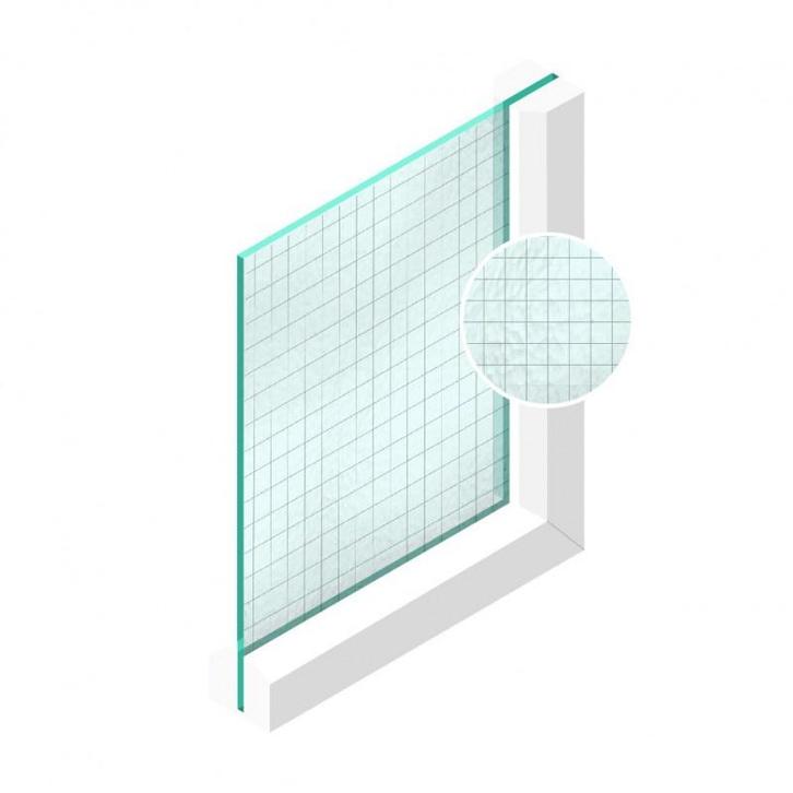 Spoedglas Draadglas Engels 6 mm, Doe-het-zelf en Bouw, Glas en Ramen, Nieuw, Verzenden