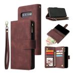 Samsung Galaxy S21 Ultra - Leren Wallet Flip Case Cover, Télécoms, Téléphonie mobile | Housses, Coques & Façades | Samsung, Verzenden