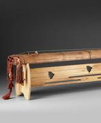 Zeldzame 2-snarige Japanse traditionele nigenkin  - Hout,