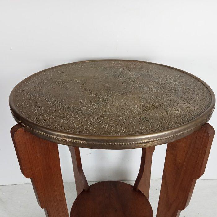 Bijzettafel - Met ScyScraper poten - Eik - Amsterdamse, Antiek en Kunst, Kunst | Designobjecten