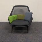 Vitra Slow chair loungestoel, zwart - Gratis Bezorging, Gebruikt