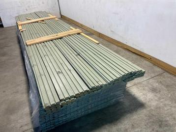 Veiling - 50x Vuren rhombusprofielplank triple 400x14,5x2,2c beschikbaar voor biedingen