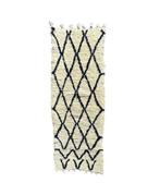 Vintage Marokkaanse Beni Ourain tapijt 70x205 cm, Berber, Nieuw