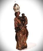 sculptuur, Madonna with Child - 30 cm - Hout