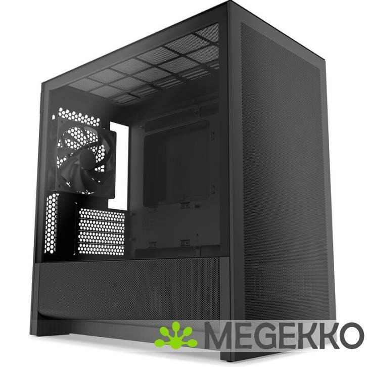 NZXT H3 Flow - Black, Computers en Software, Computerbehuizingen, Nieuw, Verzenden