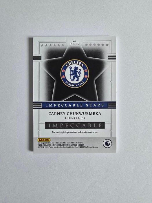 2022/23 Panini Impeccable Carney Chukwuemeka 1/1 Gesigneerde, Collections, Autocollants
