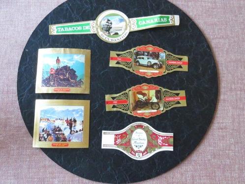 Themacollectie - Lot sigarenbanden (cigar labels), 1876, Antiek en Kunst, Antiek | Speelgoed