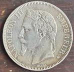 Frankrijk. Napoléon III. 5 Francs 1867-BB, Strasbourg
