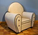 Chaise pour enfants - Bois, Cuir - Fauteuil miniature -